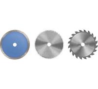Einhell 4502128 Jeu de lames de scie circulaire 85 x 10 x 1.6 mm 6 pc(s)