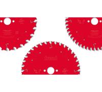 Jeu de lames de scie circulaire "Les Rouges" 160