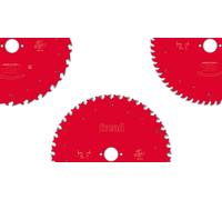 Jeu de lames de scie circulaire "Les Rouges" 250 / II