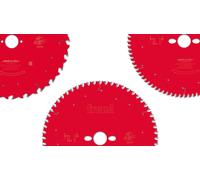 Jeu de lames de scie circulaire "Les Rouges" 254