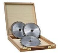 Jeu de lames de scie circulaire pour table de découpe, HM, 235 x 30 mm, 3 pièces