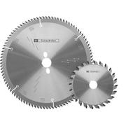 Jeu de lames de scie circulaire Stehle F pour machines Altendorf avec lame de scie circulaire principale 350x30mm Z=72 TR-F et lame de scie circulaire à inciser 180x22mm Z=36 F