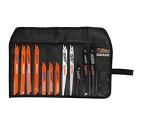 Jeu de lames de scies sabres pour bois et métal (12 pcs) - BAHCO 3940-MIX-SET-12P
