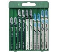 Bosch Accessories 10 pièces Jeu de lames de scie sauteuse Wood and Metal (bois et métal, accessoires emmanchement à deux dents de la scie sauteuse)