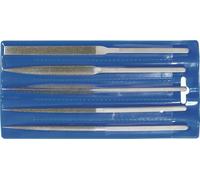 Jeu de limes diamantées, longueur 215 mm, 5 pièces, D 126