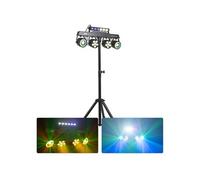 BeamZ CLS NesoUV Party Bar Jeu de Lumière 4 Effets RGBW avec UV, Stroboscope et Pied