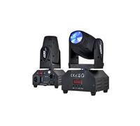 Jeu de lumière - Lyre SEATTLE à LED 1x10W RGBW + Etrier de fixation DMX/STROBE