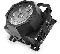 Jeu de lumière - Noir - Spot GOBO 8x3W à LED RGBW - DMX - Flash F7300231 MAGNUM