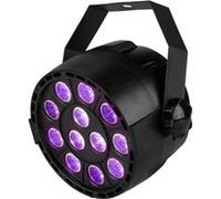 Jeu de lumière - Projecteur PAR à LEDs 12x2W UV - Ibiza Light PAR-MINI-UV