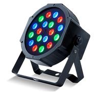 Jeu de lumière - Projecteur PARTY-PAR181 PAR à LED 18x1W RGB - 7 canaux DMX PARTY-PAR181