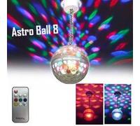 Jeu de lumière RGBWA double effet Astro-ball8 avec télécommande - 8" / 20cm