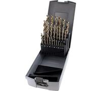 Jeu de mèches à bois hélicoïdale, HSS-G, 25 pcs dans boîte en plastique - 1594.825