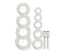 Jeu de mini disques de coupe diamantés for outil Dremel, 6/12 pièces(35mm 12pcs Set)