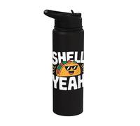 Jeu de mots amusant pour amateur de cuisine mexicaine - Taco Stainless Steel Insulated Water Bottle
