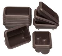Jeu de moules à pâtisserie, 12 pièces, mini-billes, silicone platine, 9,1 x 5,6 x 3,9 cm