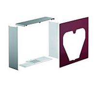 jeu de panneaux Grohe 14911 14911LD0 WC lavant blanc / rouge