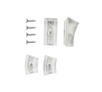 Jeu de patins en plastique pour chaises Thonet (4 pièces) transparent m