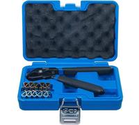 Jeu de Pinces à Agrafes 11 pcs - Polyvalence et Précision pour Fixations Rapides, Acier, Pro - D-Work