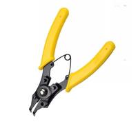 Jeu de pinces à circlips multifonctions 4 en 1 avec têtes de rechange pour divers anneaux de retenue et poignée ergonomique, outil de retenue de poignée ergonomique Pince à circlips