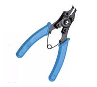 Jeu de pinces à circlips multifonctions 4 en 1 avec têtes de rechange pour divers anneaux de retenue et poignée ergonomique, outil de retenue de poignée ergonomique Pince à circlips