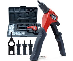 Jeu de pinces à riveter CCLIFE avec écrous à riveter M3, M4, M5, M6 et 180 pièces