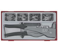 Jeu de pinces à riveter TT1 tray 2,4- 4,8mm 81 pièces Teng Tools TTHR81