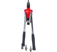 Jeu de pinces à sertir pour rivets aveugles, à manches longs, pour raccords filetés, 10 pièces.