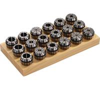 Jeu de pinces de serrage ER 25 (430 E), 15 pièces, pour diamètres de 2 à 16 mm