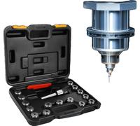 Jeu de pinces de serrage ER32, 15 pièces, haute précision 0,0008 pouce, matériau durable, compatible avec MT3 ER32 M12, idéal pour le fraisage et le perçage