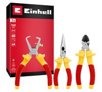 Jeu de pinces d'électricien EINHELL VDE, 370540, 160 mm, 3 pièces