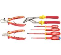 FACOM Pack de 3 pinces et 4 tournevis isolés 1000 V – VE.A2PB