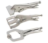 JEU DE PINCES ETAU POUR SOUDURE ET CARROSSERIE - 3 PCS