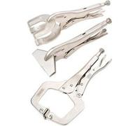 jeu de pinces etau pour soudure et carrosserie - 3 pcs - Draper Tools G
