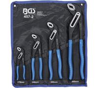 Jeu de Pinces Multiprise 4 pcs - Acier, Prise Ajustable - Polyvalence et Robustesse, Pro - D-Work