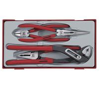 Jeu de pinces poignée en vinyl TT1 tray 4 pièces Teng Tools TT440