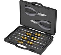Jeu de pinces pour l'électronique, 8 pièces, ESD, Knipex | 4003773051848