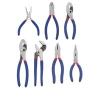 Jeu de pinces | Serre-Joint Portable À Bec Long - Kit mécanicien 7 pièces,pour atelier, plomberie, électricité, bricolage, automobile, extérieur, construction, ménage, maison, jardin,