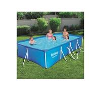 Jeu de piscine rectangulaire Steel Pro 400x211x81 cm 56424, piscine, piscine hors-sol, échelle de piscine, piscines, piscines hors-sol 3202422