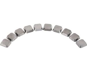 Jeu de plaquettes de coupe Metallkraft, droites, 3992160
