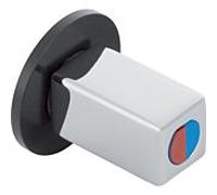jeu de poignées de réglage Geberit pour HyTronic87- 241660211 mitigeur lavabo , chromé brillant