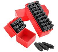 Jeu de poinçons à frapper, 36 pièces, 12,5 mm, comprenant les lettres de A à Z et les chiffres de 0 à 9, en métal