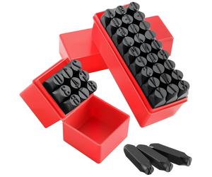 Jeu de poinçons à frapper, 36 pièces, 12,5 mm, comprenant les lettres de A à Z et les chiffres de 0 à 9, en métal