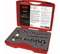 Jeu de poinçons à vis RUKO dans un coffret en plastique - 13 pièces - 109003