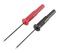 Jeu de pointes de touche de sécurité VOLTCRAFT MSS-102 femelle 4 mm CAT II 300 V noir, rouge 1 set
