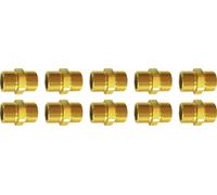 Jeu de raccords à double filetage Riegler, 1/2 pouce, 10 pièces 10 pièces
