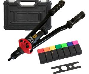 Jeu de rivets, utilisation polyvalente pour les réparations automobiles, jeu de mandrins complet, design ergonomique