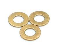 Jeu de rondelles plates en laiton M2 M3 M4 M5 M6 M8 M10 | Rondelles en Bronze à joint plat for vis, écrous, boulons, machines Marine(M2 100pcs)