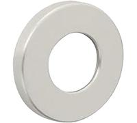 Jeu de rosace 6600 type perçage de 22,5 mm finition argent VACHETTE 39448