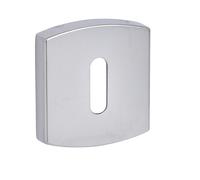 Jeu de rosaces de fonction trou Serrure chrome velours pour Vachette ARTIS, MUZE, SCULT