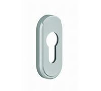 Jeu de rosaces étroites 6454 Vercy AH200 Clé i BEZAULT inox brossé - 204810